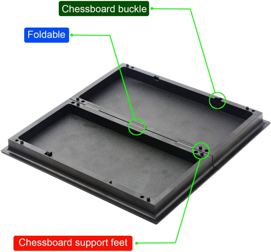 Magnetic Travel Chess Set with Folding Chess Board Educational Toys for Kids and Adults, 2 players